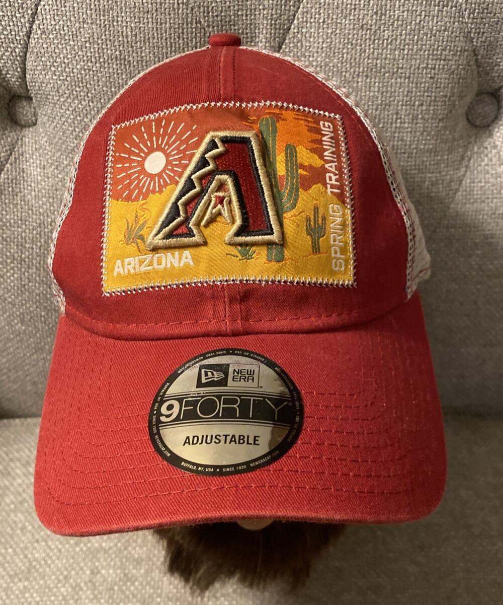 Arizona Diamondbacks Spring Training Trucker Hat Cap New Era 9Forty SnapBack